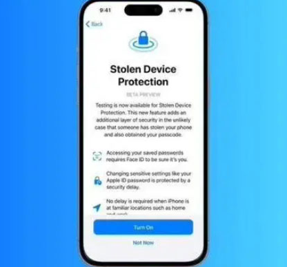 神农架苹果授权维修店分享被盗设备保护功能开启方法 