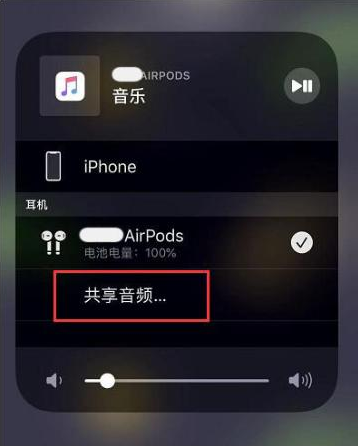 神农架苹果14音频维修点分享iPhone14音频共享设置方法 