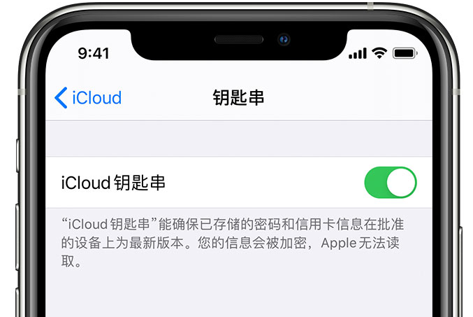 神农架苹果手机维修分享在 iPhone 上开启 iCloud 钥匙串之后会储存哪些信息 